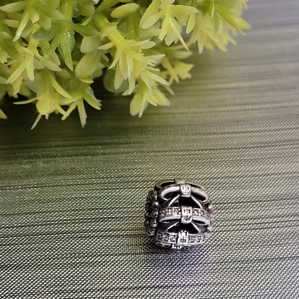Shimmering Sentiments Clear CZ Bead 791779CZ PANDO